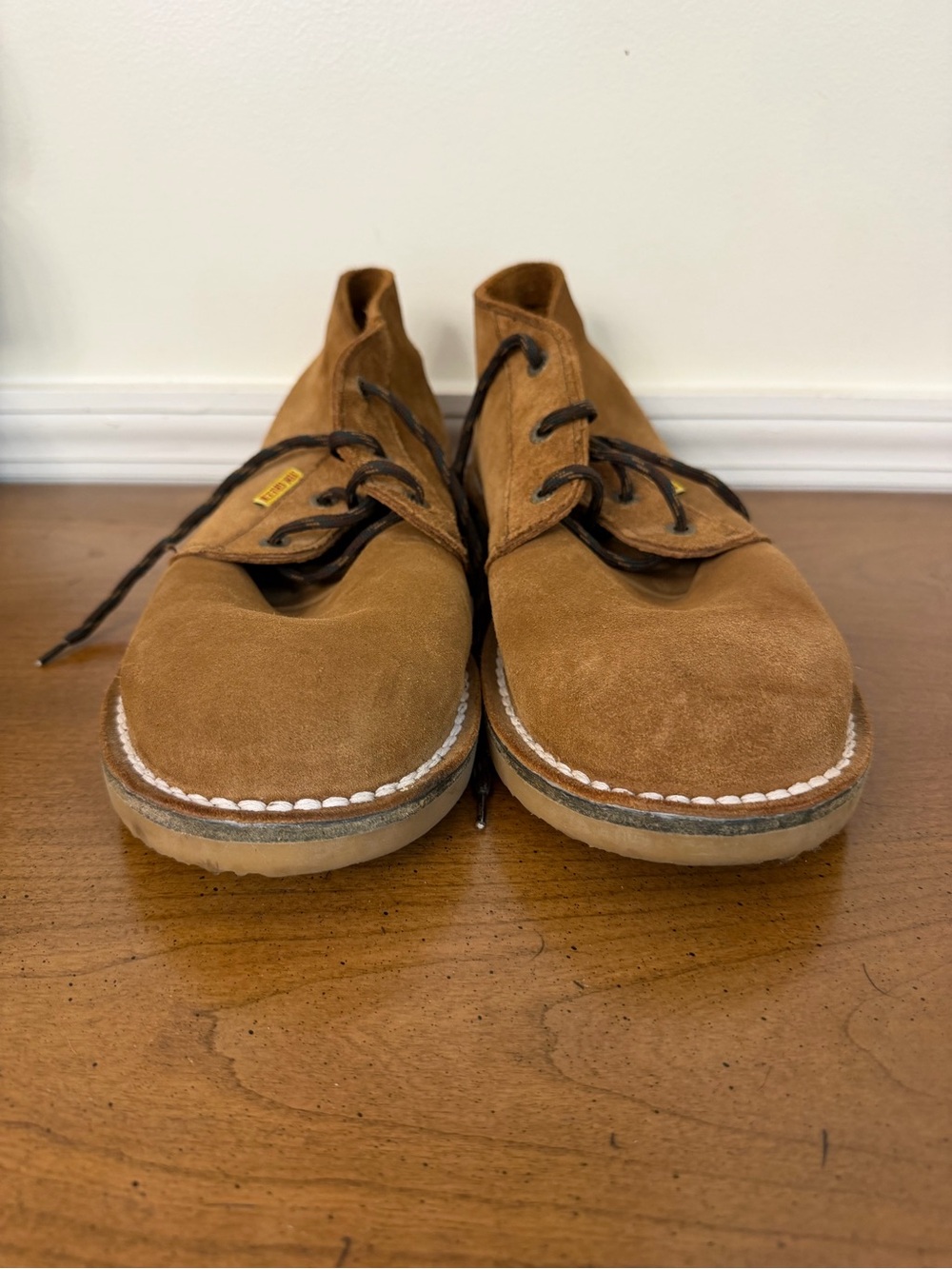 Men's Suede Chukka Boots in Tan Suede